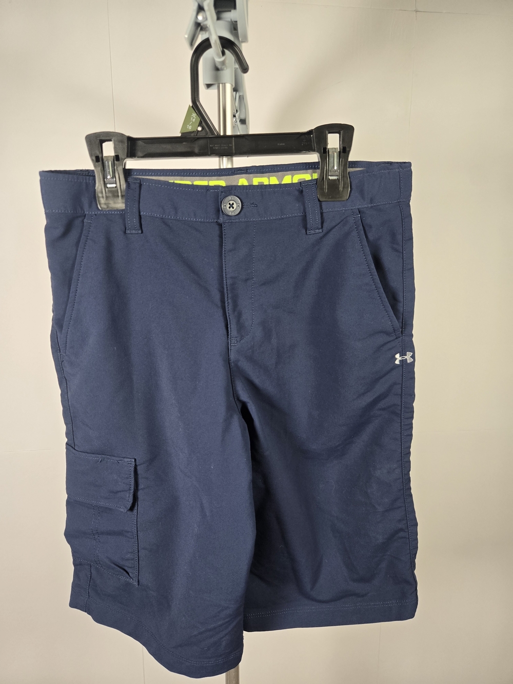 Under Armour Men's Navy Cargo Shorts with Side Pocket